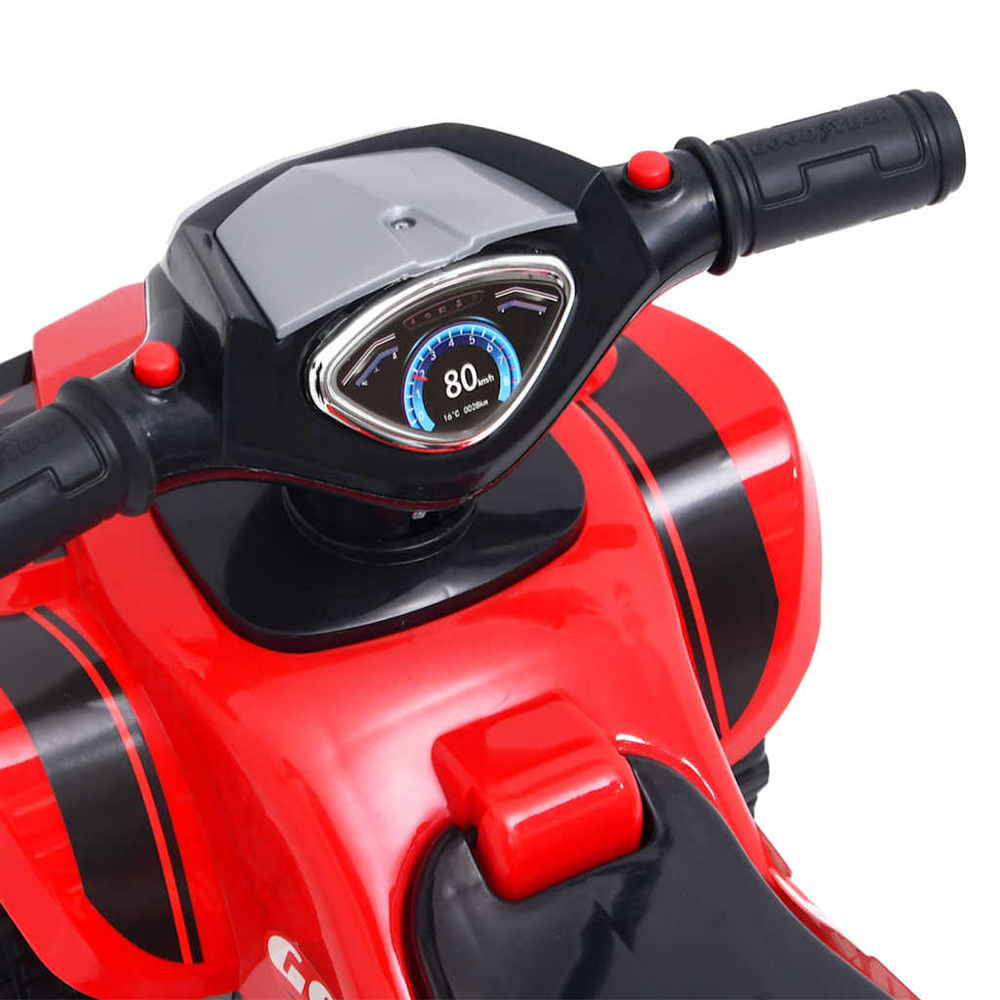 Brevard Plastic Kids Ride-on Quad - Red