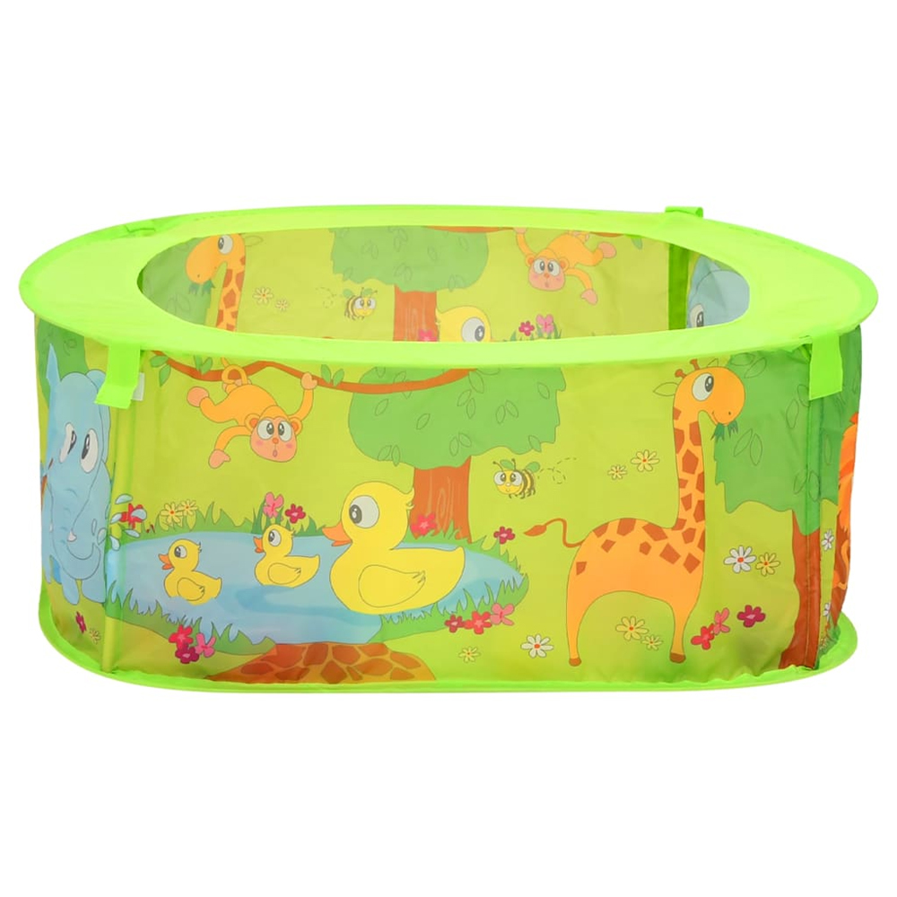 Brevard Polyester Multicolour Kids Ball Pool With 50 Balls