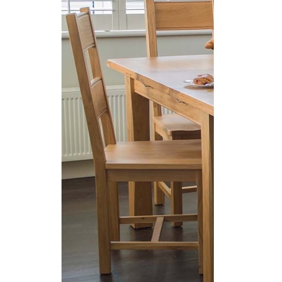 Brex Wooden Dining Chair In Natural