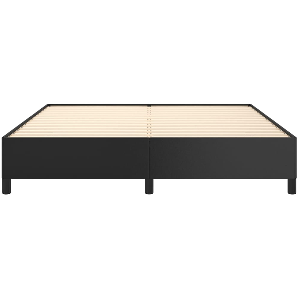 Brighton Faux Leather Super King Size In Black