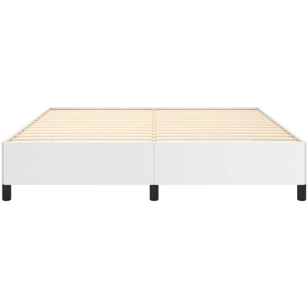 Brighton Faux Leather Super King Size In White