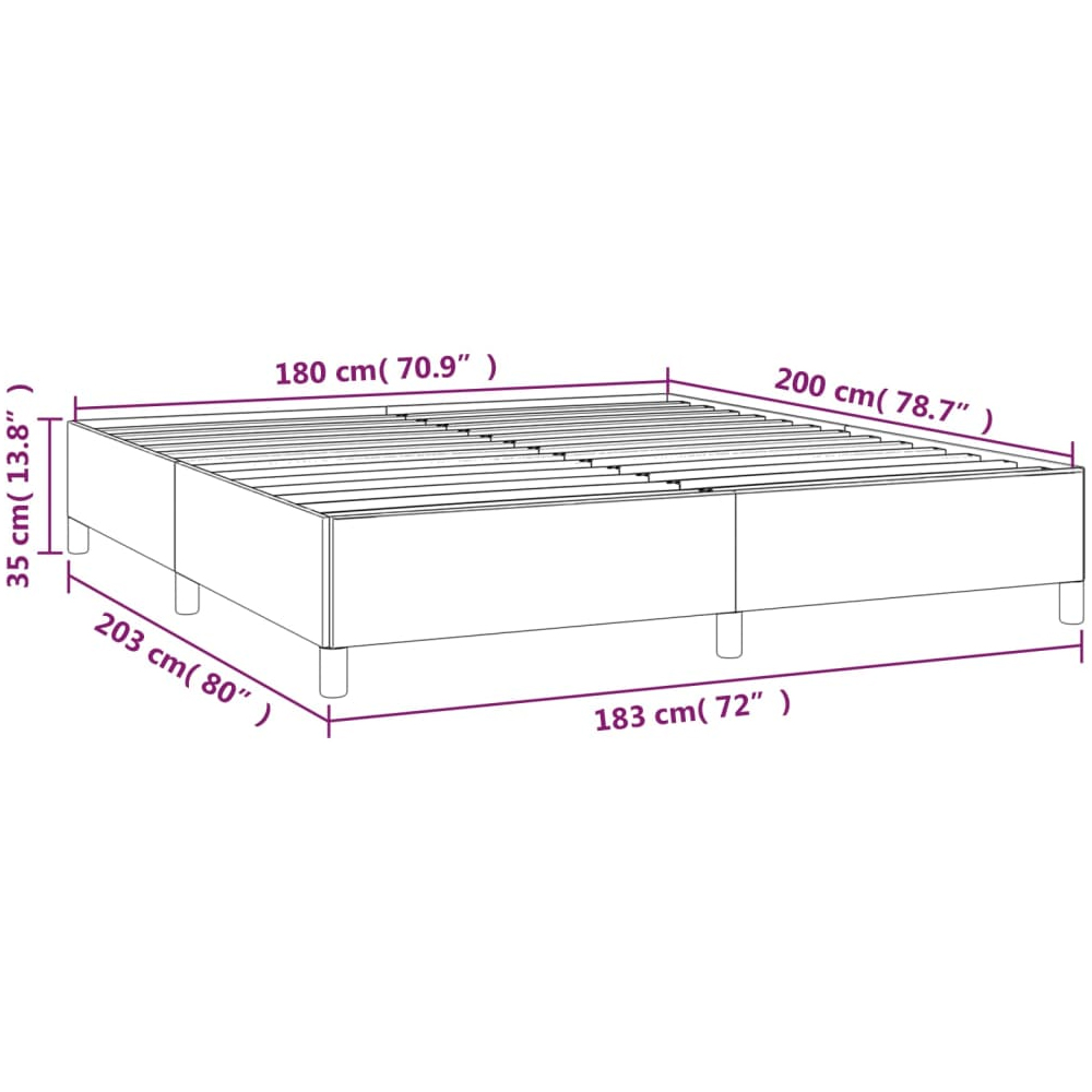 Brighton Faux Leather Super King Size In White