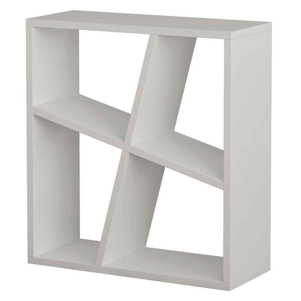 Briley Wooden Shelving Unit in White
