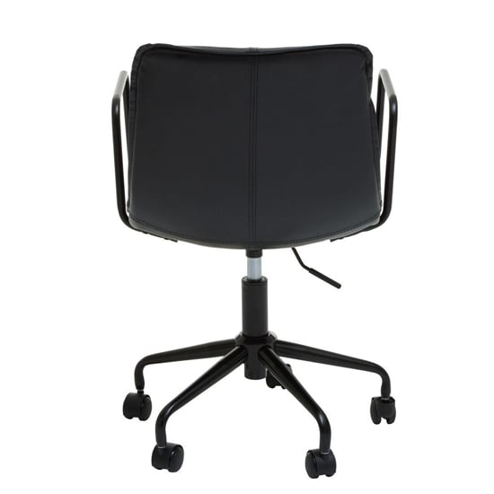 Brinson Leather Home And Office Chair In Black_4