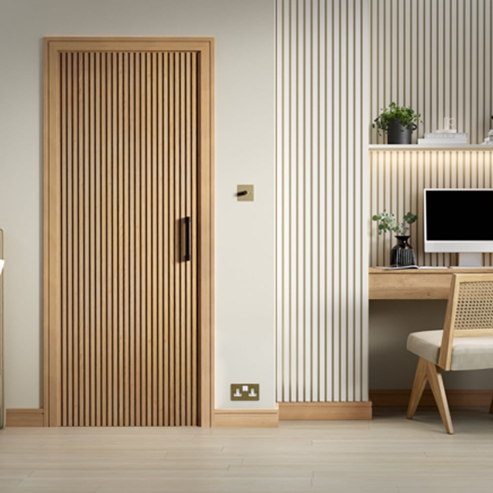 Read more about Brishbane 1981mm x 686mm pre finished internal door in oak
