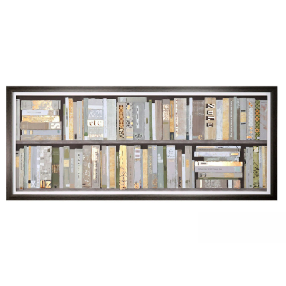 Bristow Wooden Box Office Wall Art In Grey Frame