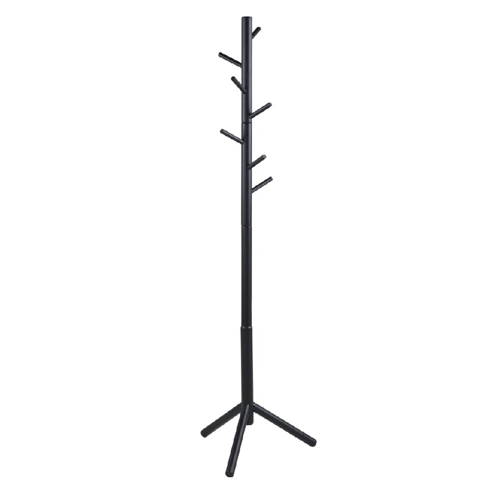 Bristow Wooden Coat Hanger Stand In Black