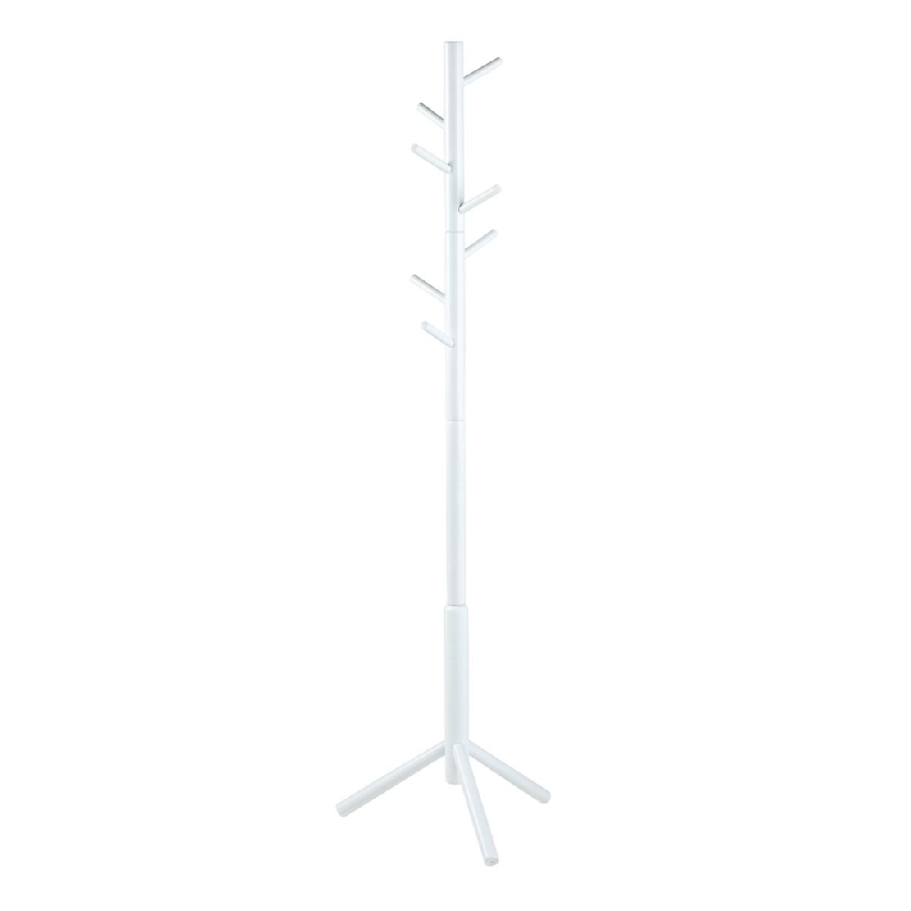 Bristow Wooden Coat Hanger Stand In White