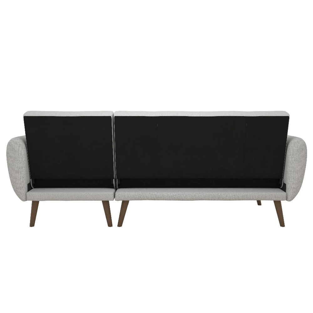 Brittan Fabric Corner 3 Seater Sofa In Grey