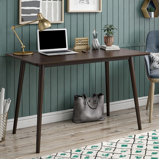 Photo of Brittan wooden laptop desk in walnut