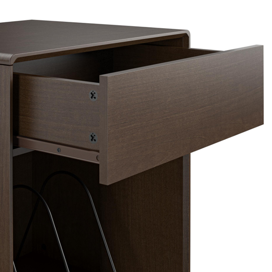 Brigg Wooden Turntable Storage Cabinet In Walnut_4