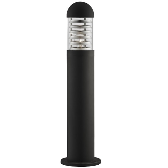 Product photograph of Bronx Outdoor Post Light In Black With Polycarbonate Diffuser from Furniture in Fashion