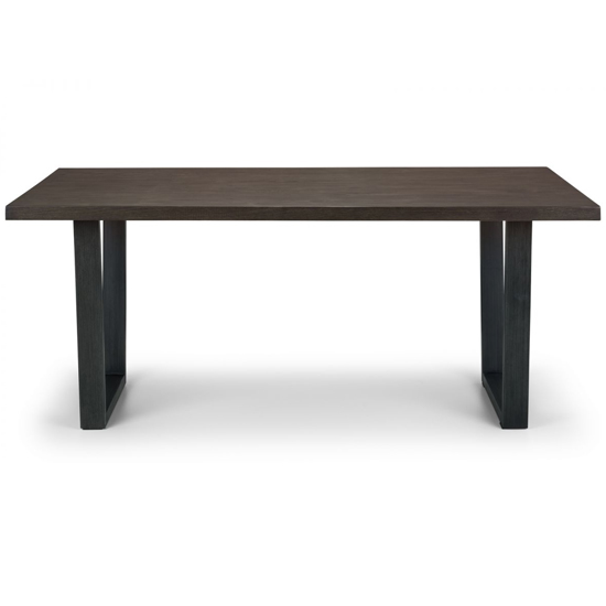 Barras Wooden Dining Table In Dark Oak