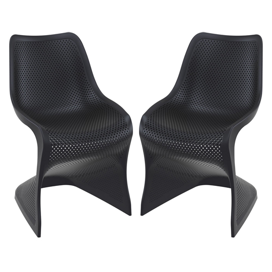 Brora Outdoor Stackable Dining Chair In Yellow Furniture in Fashion