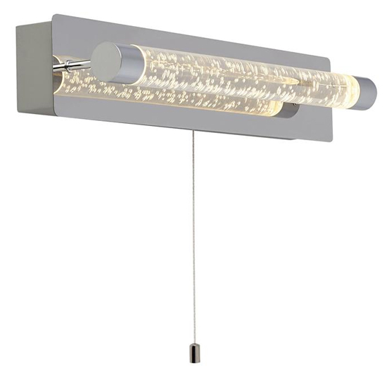 Product photograph of Bubbles Led Tubular Bathroom Wall Light In Chrome from Furniture in Fashion