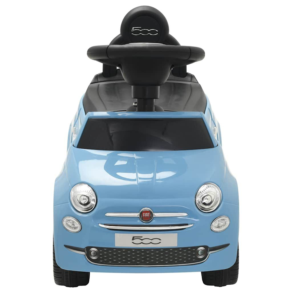 Buckeye Plastic Kids Fiat 500 Ride-on Car - Blue Black