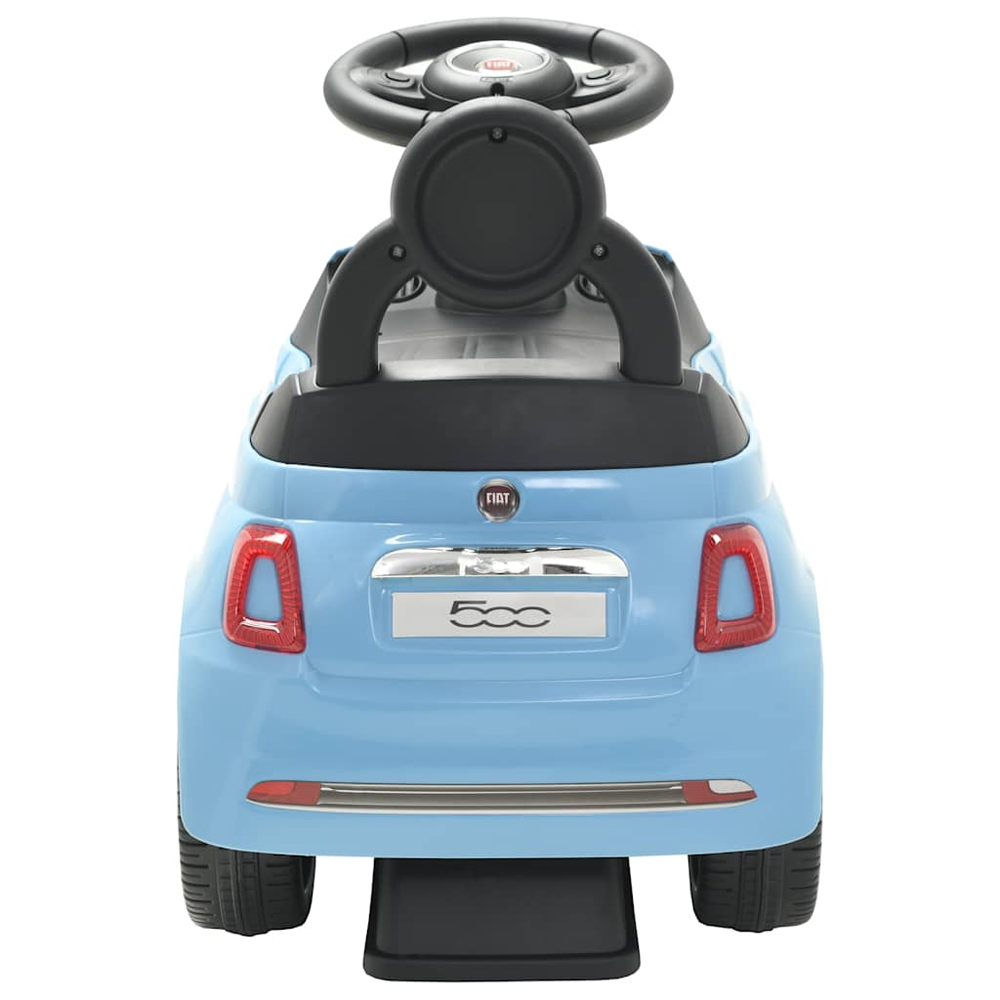 Buckeye Plastic Kids Fiat 500 Ride-on Car - Blue Black