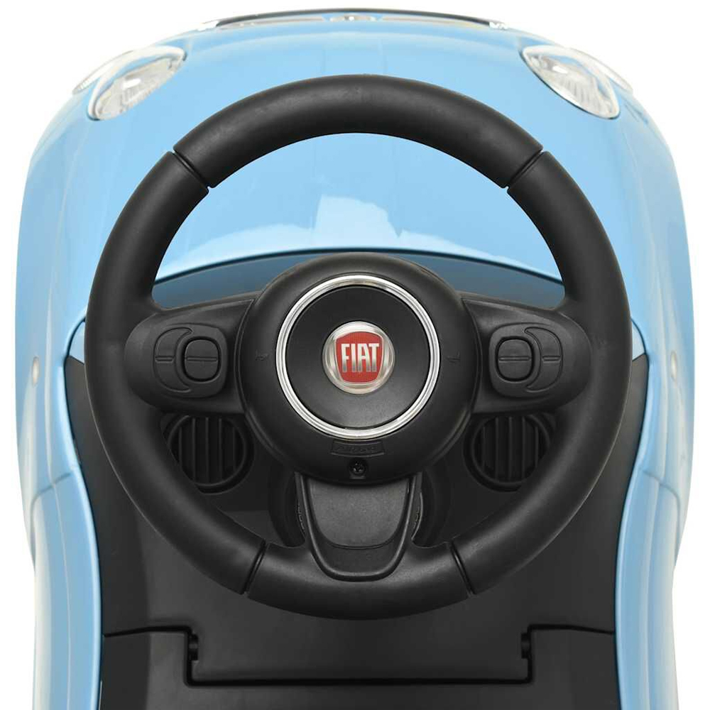 Buckeye Plastic Kids Fiat 500 Ride-on Car - Blue Black