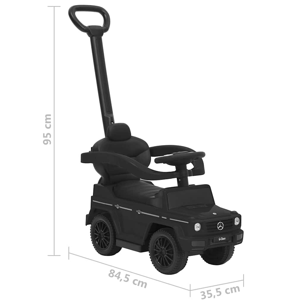 Buckeye Plastic Kids Push Walk G63 Car - Black