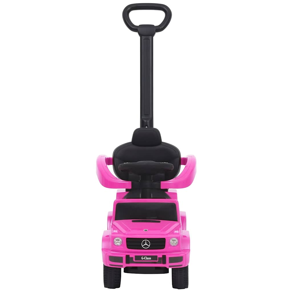 Buckeye Plastic Kids Push Walk G63 Car - Pink Black