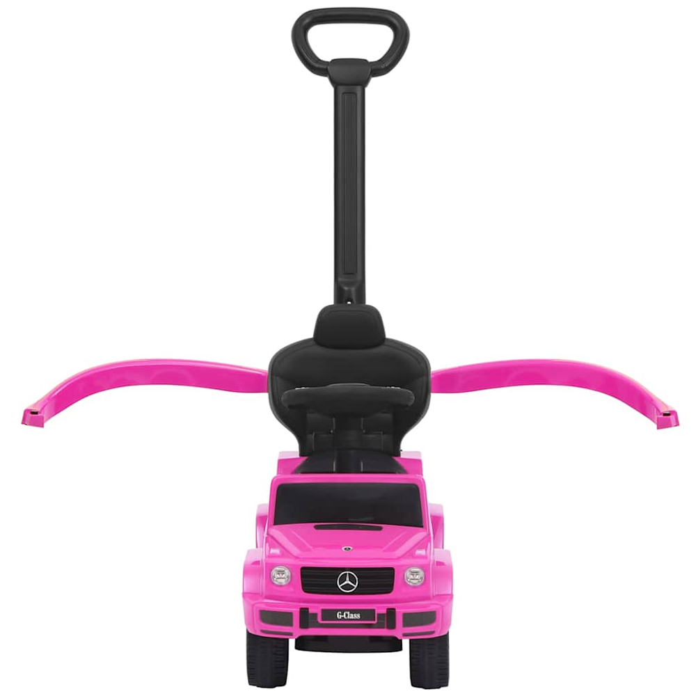 Buckeye Plastic Kids Push Walk G63 Car - Pink Black