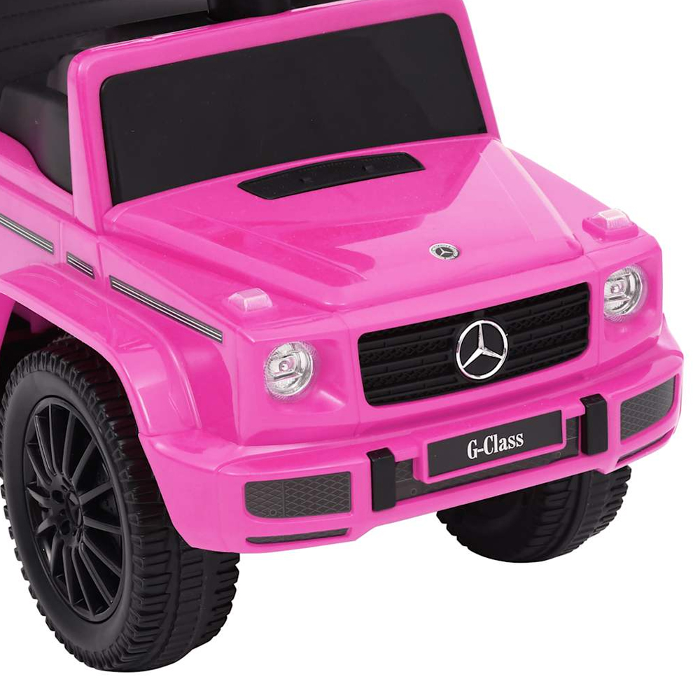 Buckeye Plastic Kids Push Walk G63 Car - Pink Black