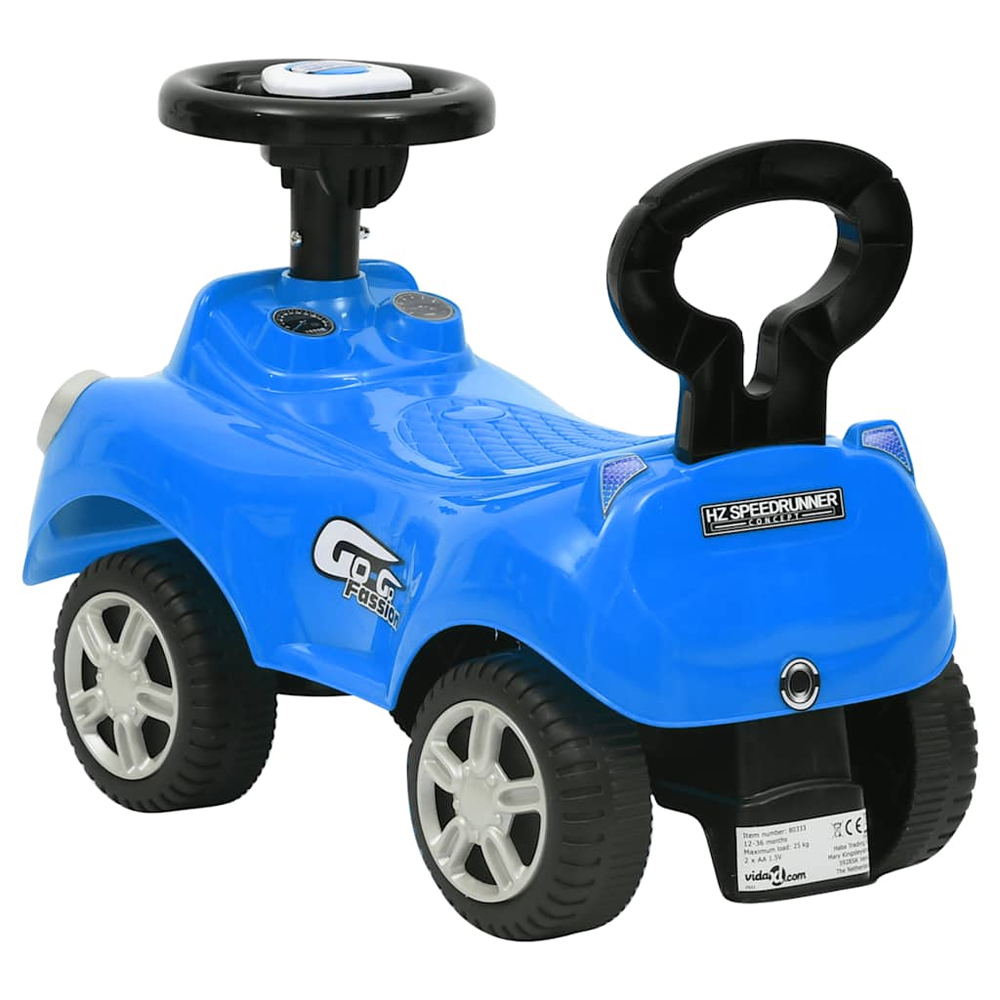Buckeye Plastic Kids Step Car - Blue