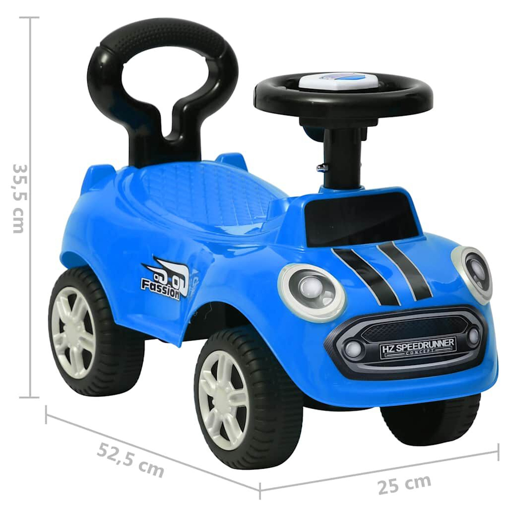 Buckeye Plastic Kids Step Car - Blue