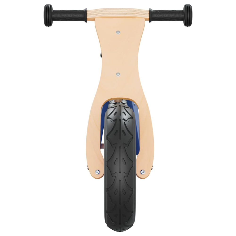 Buckeye Plywood Balance Bike With Air Tyres For Kids - Blue