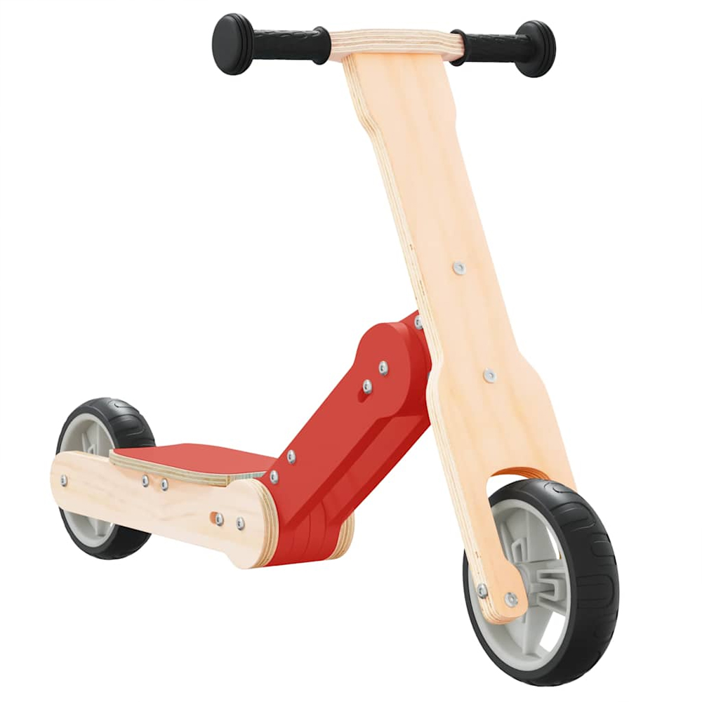 Buckeye Plywood Kids 2-in-1 Scooter - Red