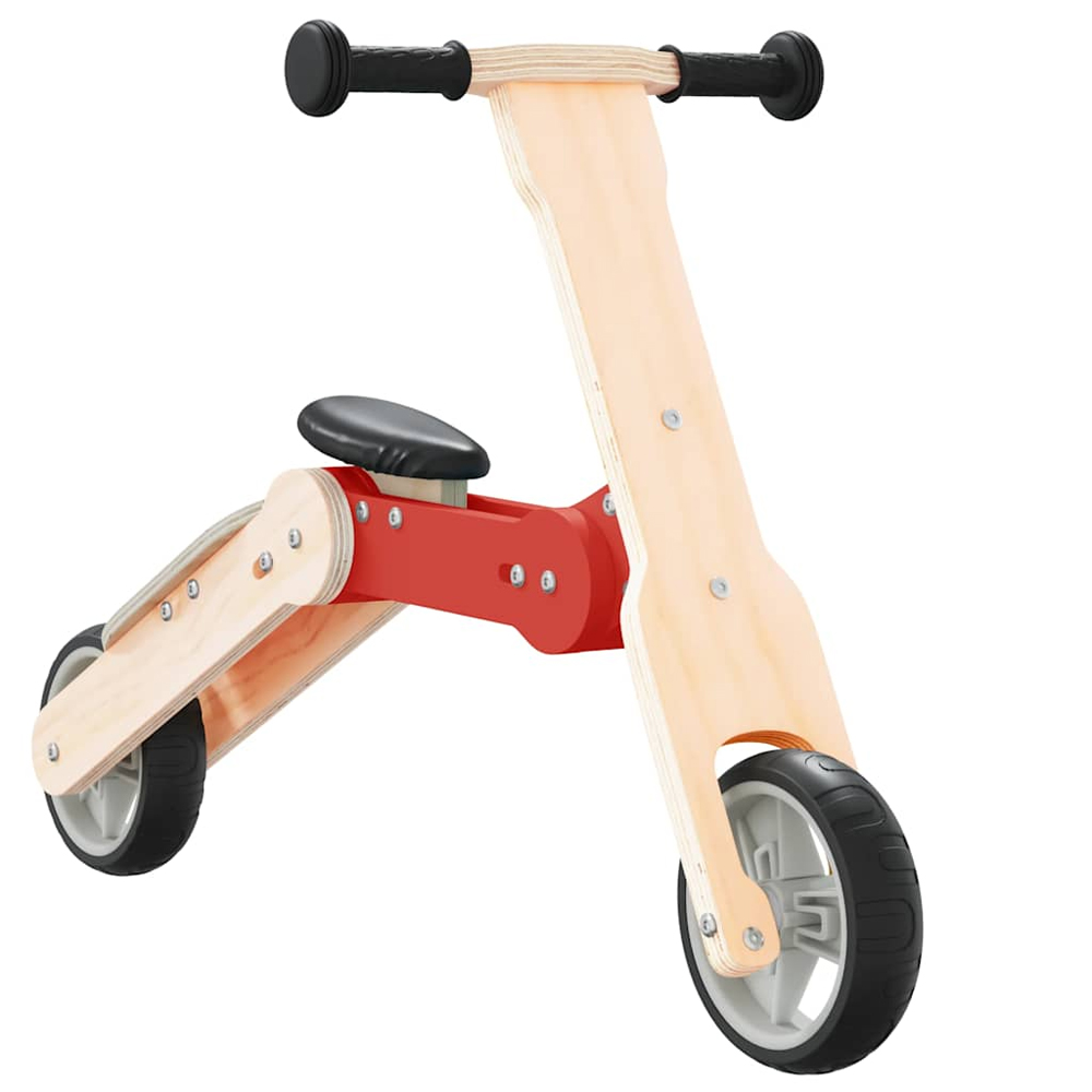 Buckeye Plywood Kids 2-in-1 Scooter - Red