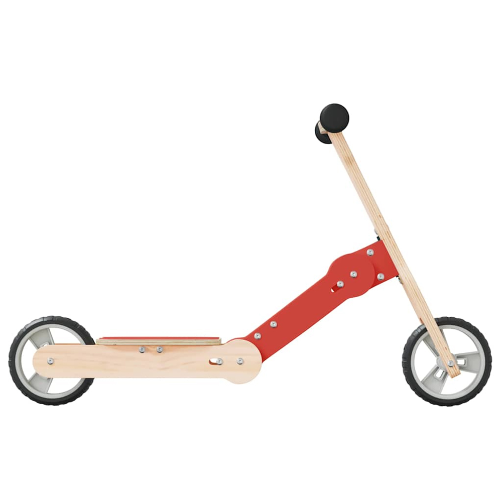 Buckeye Plywood Kids 2-in-1 Scooter - Red