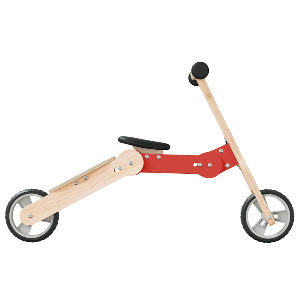 Buckeye Plywood Kids 2-in-1 Scooter - Red
