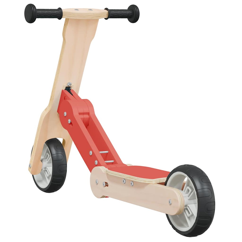 Buckeye Plywood Kids 2-in-1 Scooter - Red