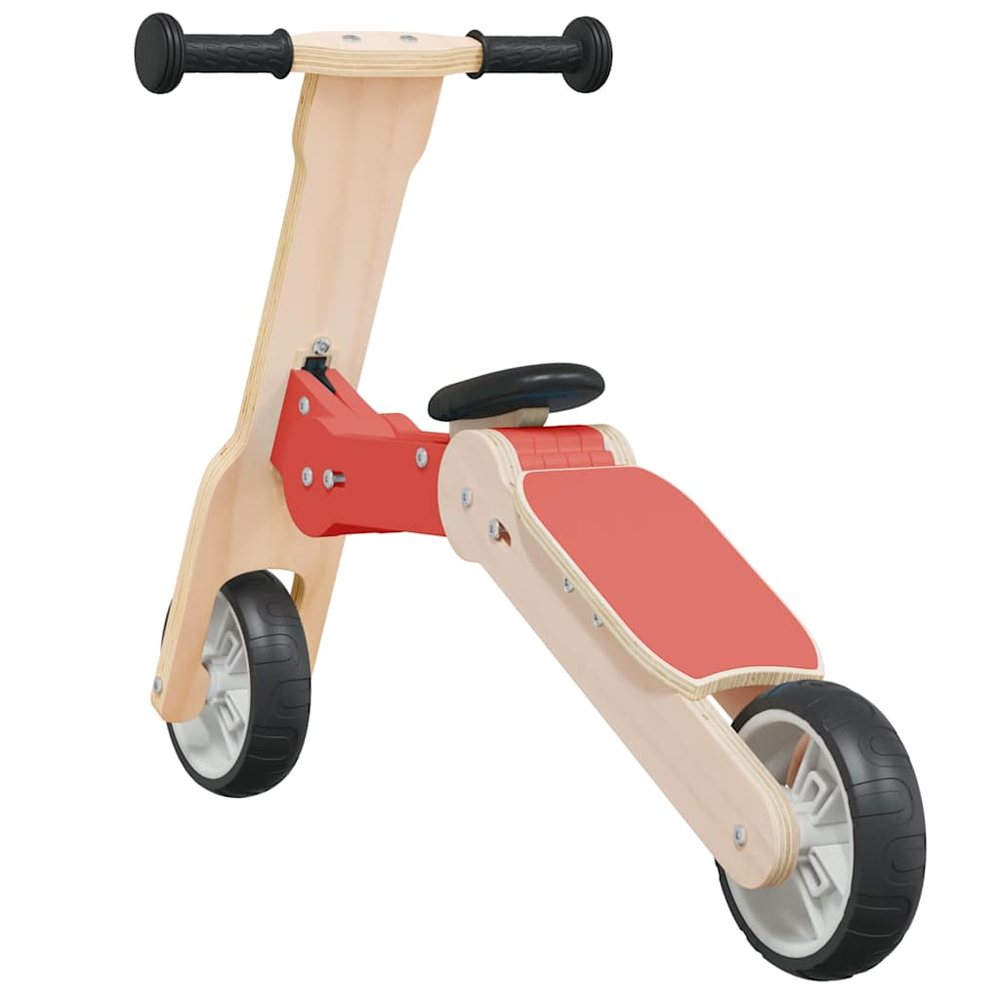 Buckeye Plywood Kids 2-in-1 Scooter - Red