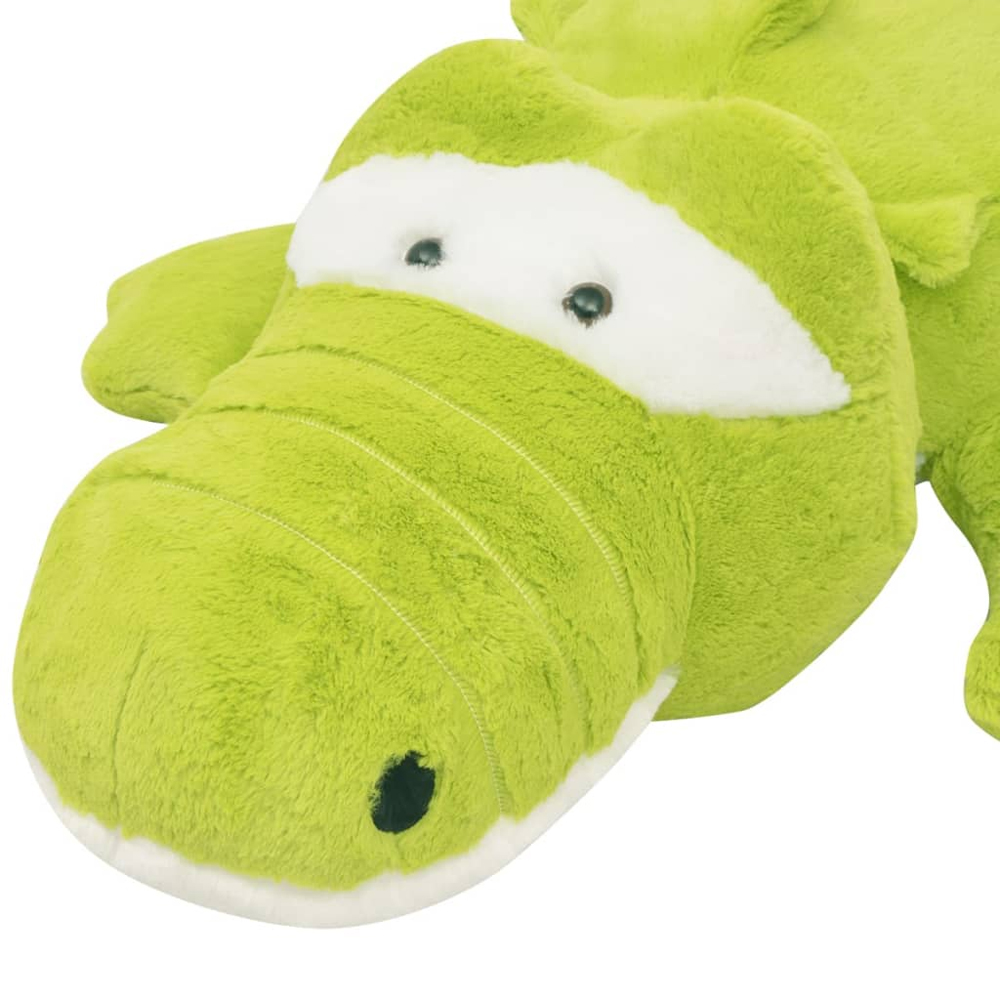 Bulverde 100cm Polyester Plush Crocodile Cuddly Toy - Green
