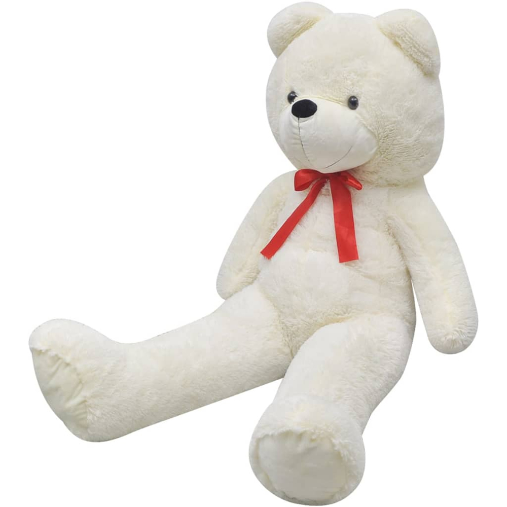 Bulverde 150cm Polyester Plush Teddy Bear Cuddly Toy - White