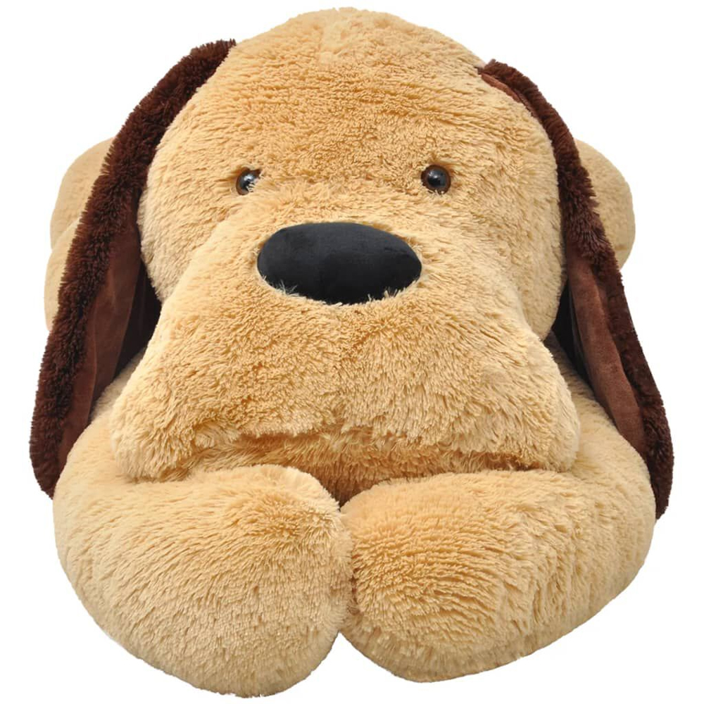 Bulverde 80cm Polyester Plush Dog Cuddly Toy - Brown