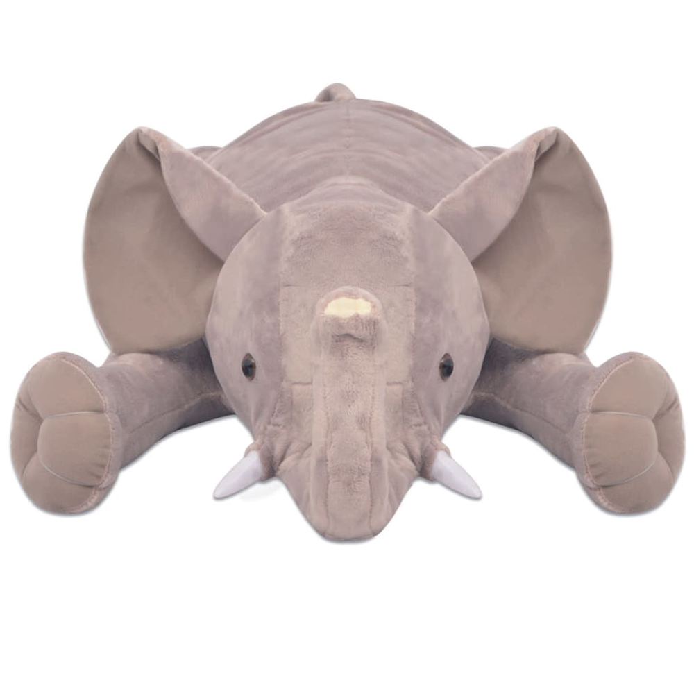 Bulverde 95cm Polyester Plush Elephant Cuddly Toy - Grey