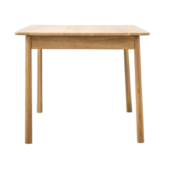 Burbank Extending Oak Wood Dining Table In Oak