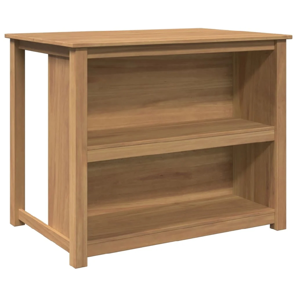 Burke Wooden Kitchen Cabinet With 2 Shelves In Teak