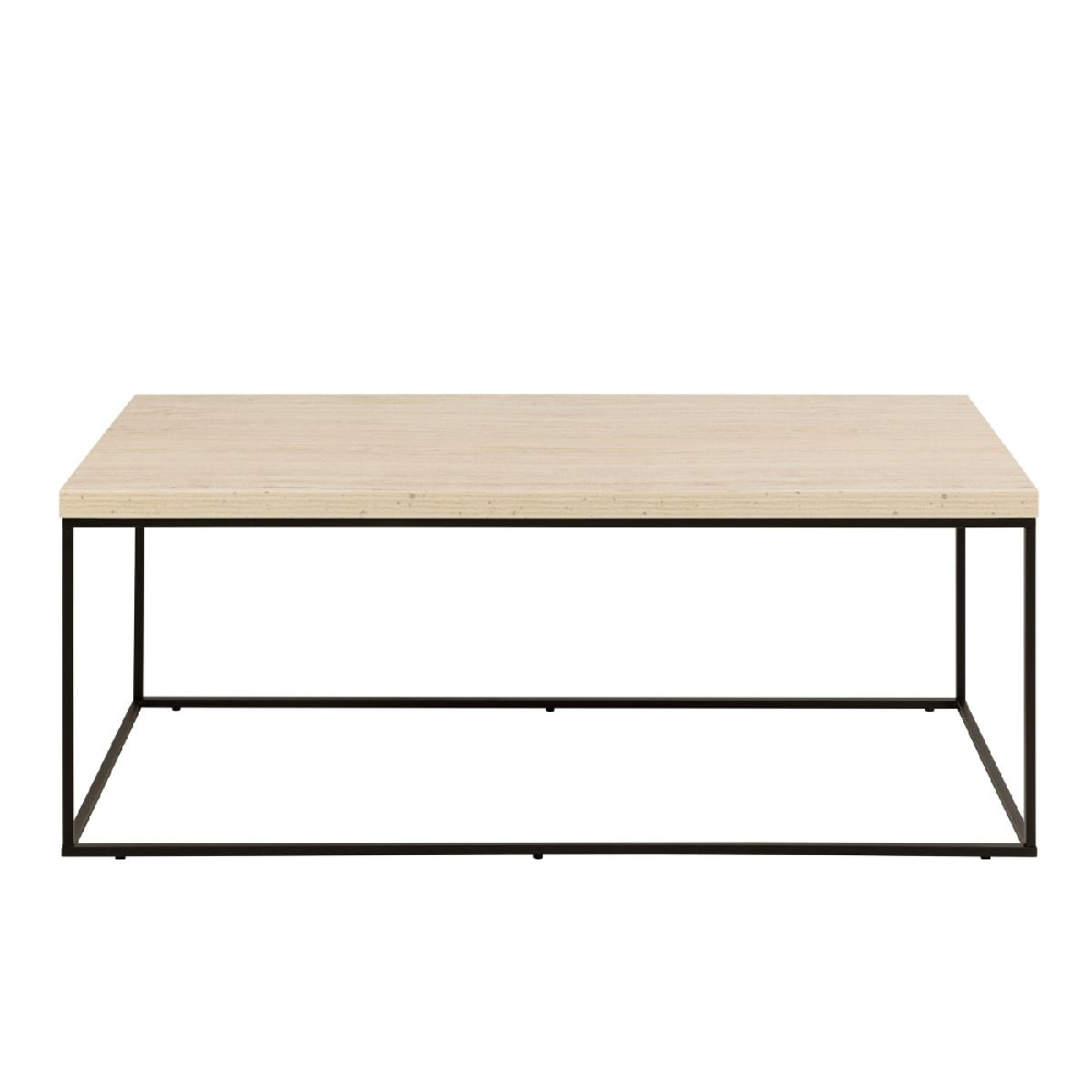 Burnaby Wooden Coffee Table Rectangular In Light Oak