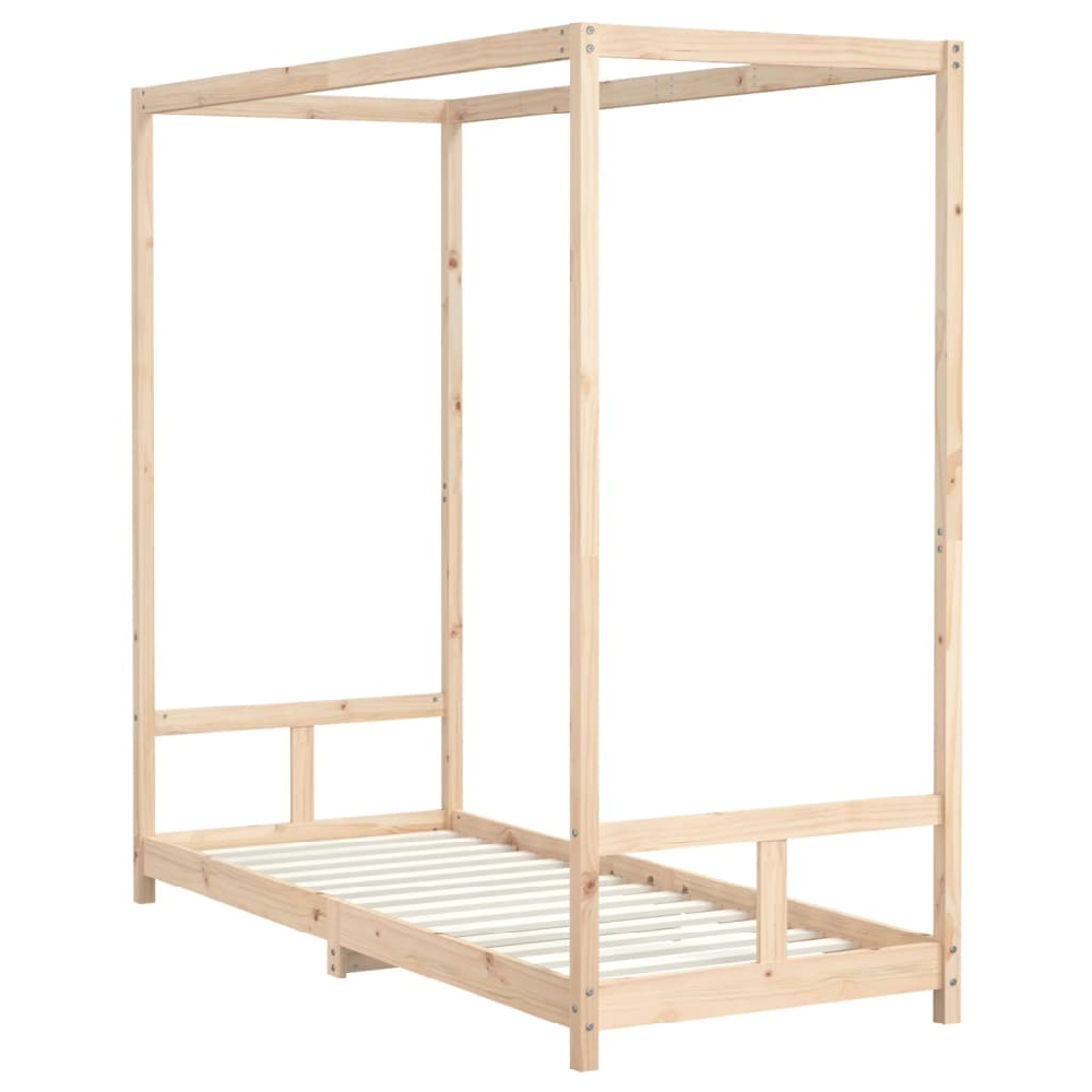 Burwell 80x200cm Wooden Children Bed In Natural