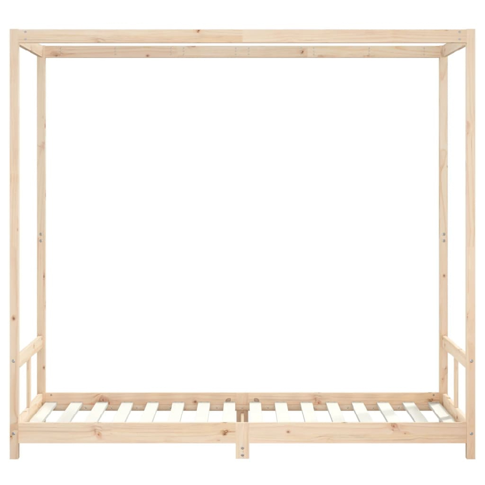Burwell 80x200cm Wooden Children Bed In Natural