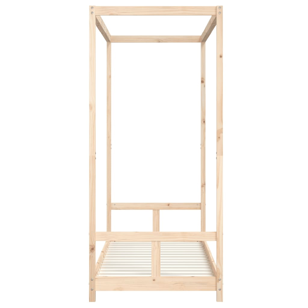 Burwell 80x200cm Wooden Children Bed In Natural