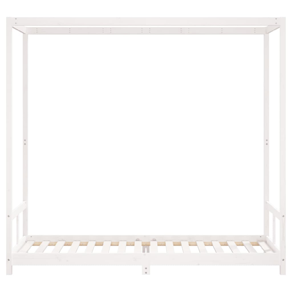 Burwell 80x200cm Wooden Children Bed In White