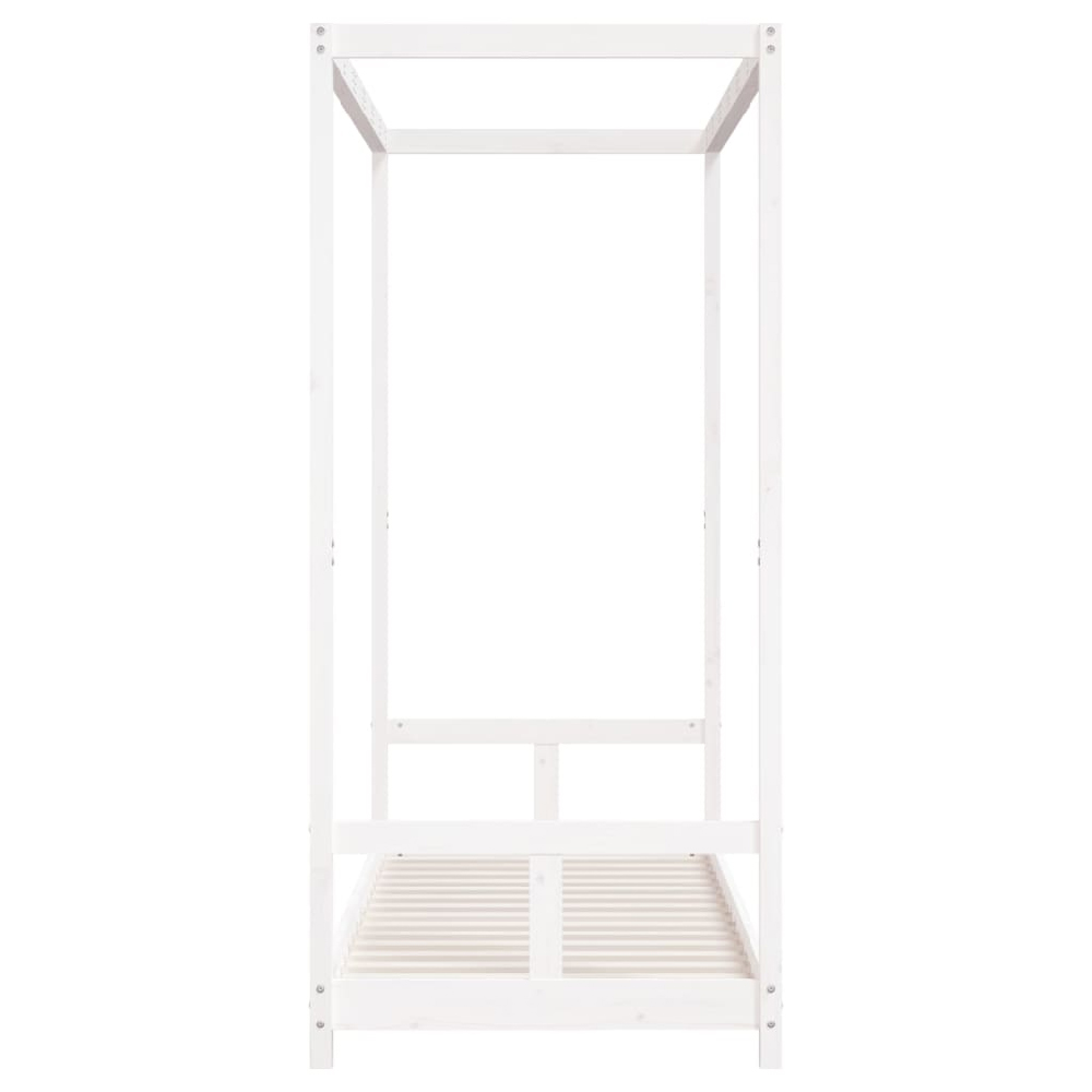 Burwell 80x200cm Wooden Children Bed In White
