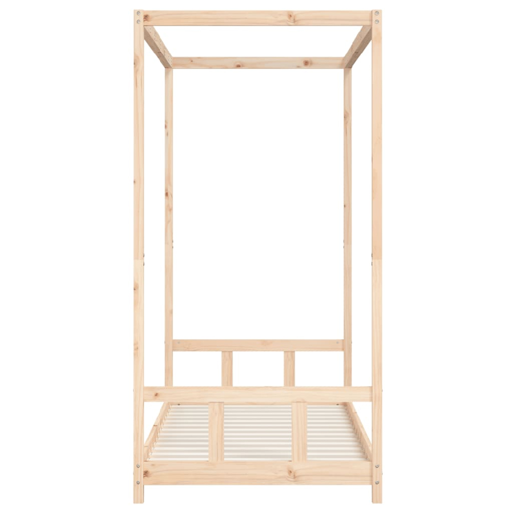 Burwell 90x190cm Wooden Children Bed In Natural