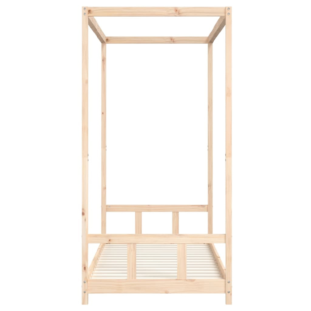 Burwell 90x200cm Wooden Children Bed In Natural