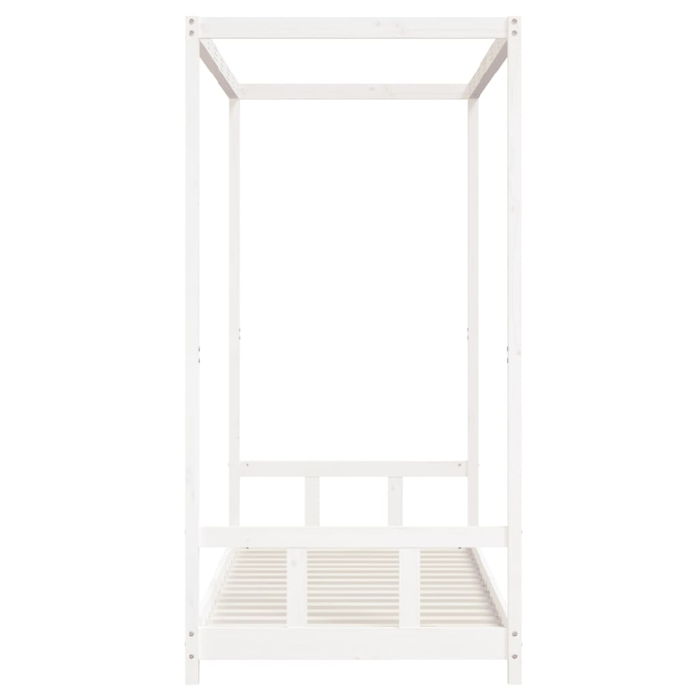 Burwell 90x200cm Wooden Children Bed In White